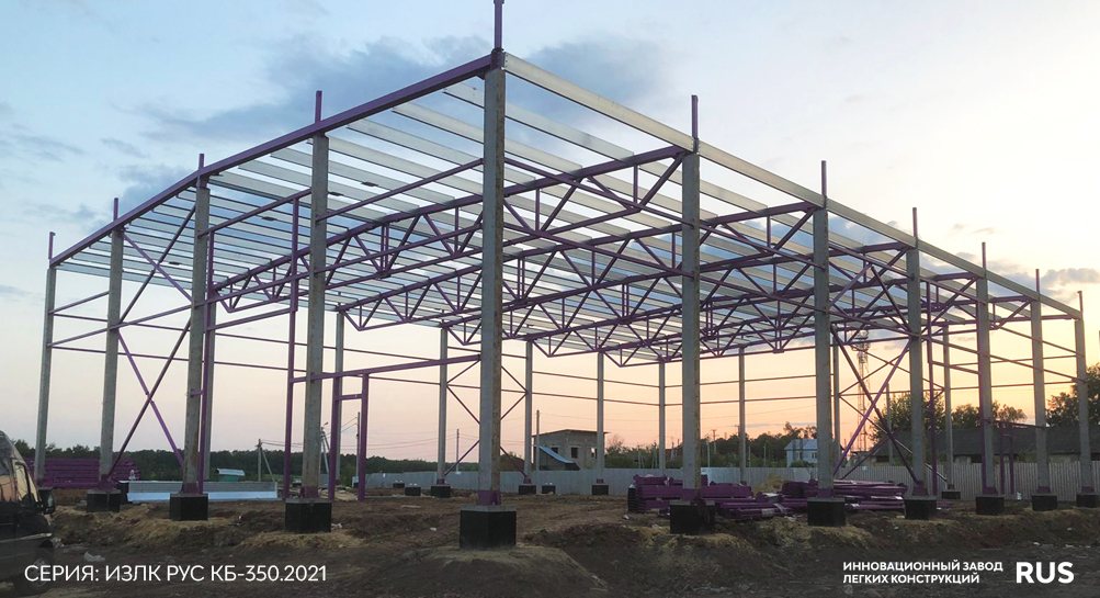 2 корпуса быстровозводимых зданий в д.Тимонино